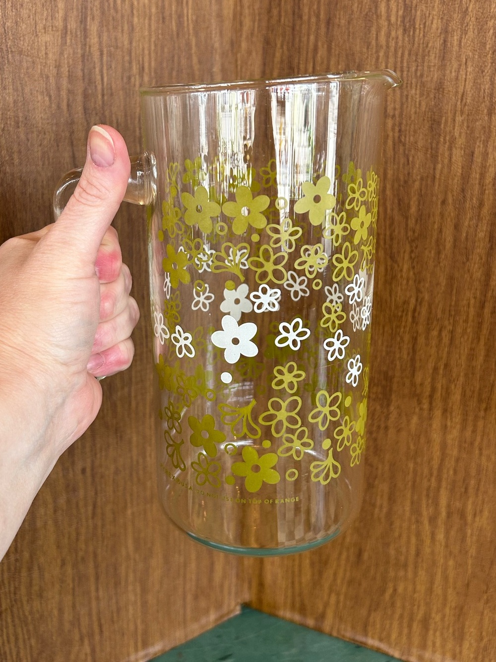 Vintage Pyrex spring blossom, crazy Daisy picture rare